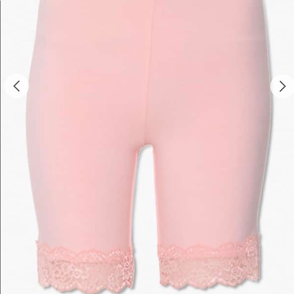 Light pink biker shorts Clearance